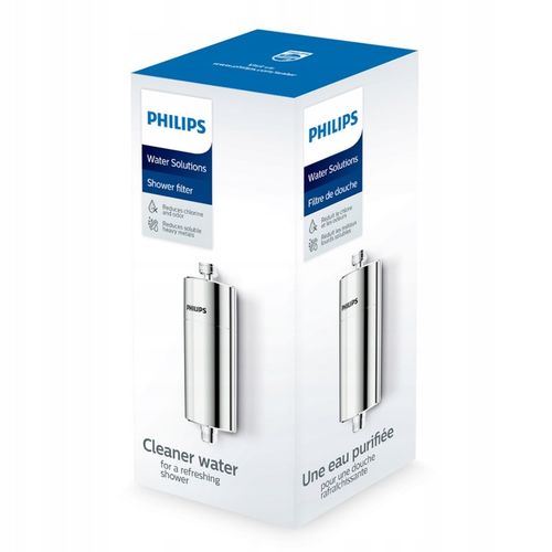 Filtr do wody prysznicowy PHILIPS AWP1775CH, kolor chrom, filtracja 50 000l na Arena.pl