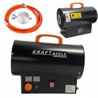 Nagrzewnica Gazowa 25kW Propan Butan Termostat 320 m³/h Kraft&Dele