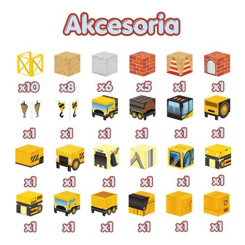 DLA DZIECI KOSTKI BUDOWLANE KLOCKI na Arena.pl