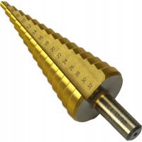 Wiertło stożkowe stopniowe HSS TiN 4-32mm GEKO G38500