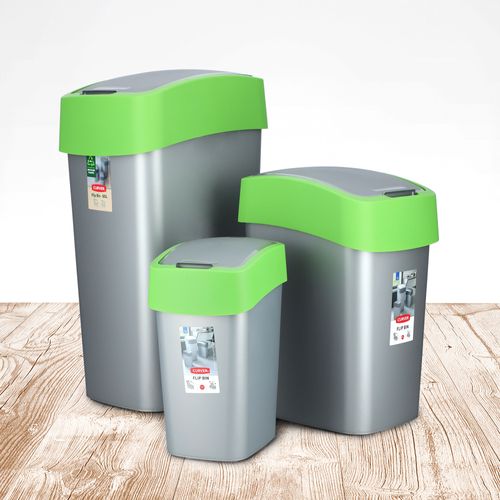 Curver Kosz Na Śmieci Pojemnik Biuro 50L Zielony na Arena.pl