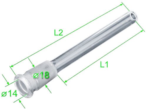 Chillum do Bonga Przejściówka do Fajki Wodnej Adapter do Bonia na Arena.pl