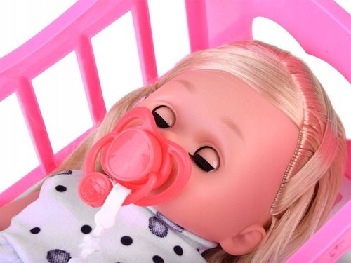 Zestaw lalka interaktywna wózek krzesełko ZA4286 na Arena.pl