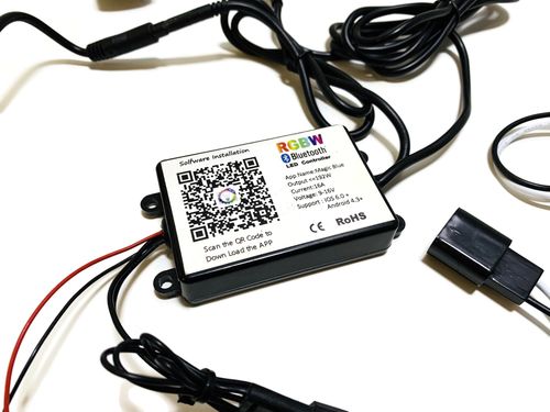 RGBW RINGI LED MARKERY BMW E39 E60 E61 E83 E65 BT na Arena.pl