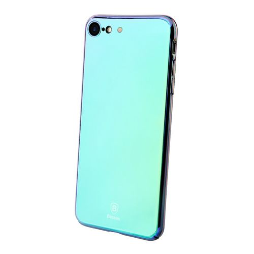 BASEUS GLASS CASE ETUI IPHONE 7 8 NIEBIESKI na Arena.pl