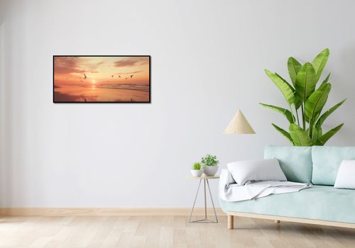 Plakat 91,3x44,5cm Spokojna Przystań na Arena.pl