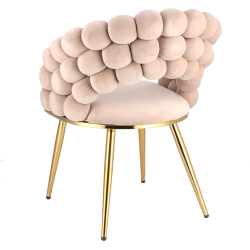 krzesło beżowe bella na Arena.pl