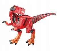 DUŻY ZESTAW KLOCKÓW DINOZAUR TYRANOZAUR 1756 SZT