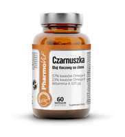 Czarnuszka (1000 mg) Bezglutenowa 60 KapsuŁek - Pharmovit (clean Label)