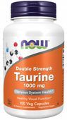 NOW Taurine 1000mg TAURYNA UKŁAD NERWOWY 100kap