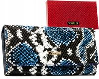 duży portfel damski ze skóry naturalnej i ekologicznej - 4u cavaldi