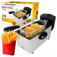 FRYTKOWNICA FRYTOWNICA XXL MOCNA DUŻA OLEJOWA 3L FRYTKOWNICA FRYTOWNICA XXL MOCNA DUŻA OLEJOWA 3L