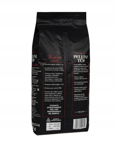 Kawa ziarnista PELLINI TOP 1 kg zdjęcie 2