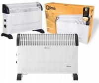 GRZEJNIK ELEKTRYCZNY KONWEKTOROWY DOMOWY 2000W TERMOSTAT QLIMA