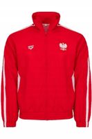 Bluza rozpinana sportowa kadrowa Arena Unisex Prival Full Zip Red R.XL