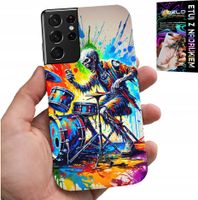 ETUI DO SAMSUNG GALAXY S21 Ultra - ROCK PERKUSJA BĘBNY KOŚCIOTRUP POKROWIEC