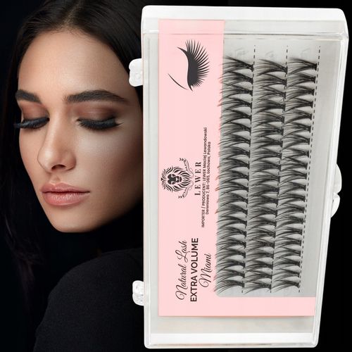 KĘPKI RZĘSY EYELASH Lewer Miami EXTRA VOLUME 10mm GĘSTE NATURALNE JEDWABNE na Arena.pl