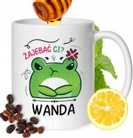 Kubek Dla Wandy Koleżanki Przyjaciółki Żony Prezent Z Nadrukiem Biały 330Ml