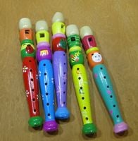 flet drewniany 19 cm  p871