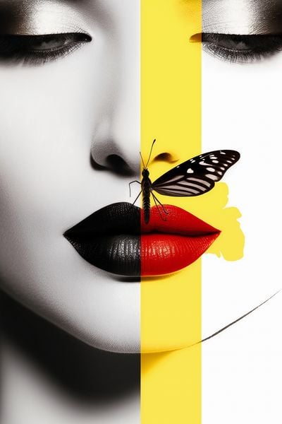 Plakat 61x91,5cm Motyla Piękność zdjęcie 1
