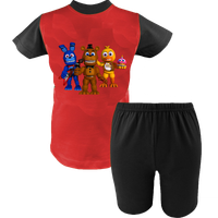 Krótka Piżama dziecięca FNAF (Five Nights at Freddy's)