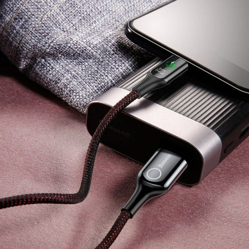 BASEUS C-SHAPED TYPE-C CABLE 100CM BLACK na Arena.pl