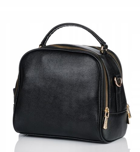 TOREBKA NA RAMIĘ LISTONOSZKA MONNARI Pojemna Kuferek Dwukomorowa PREMIUM na Arena.pl