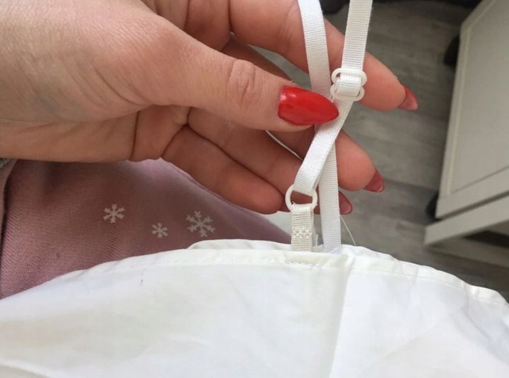 Fałszywa koszula kołnierz z zapięciem zdjęcie 4