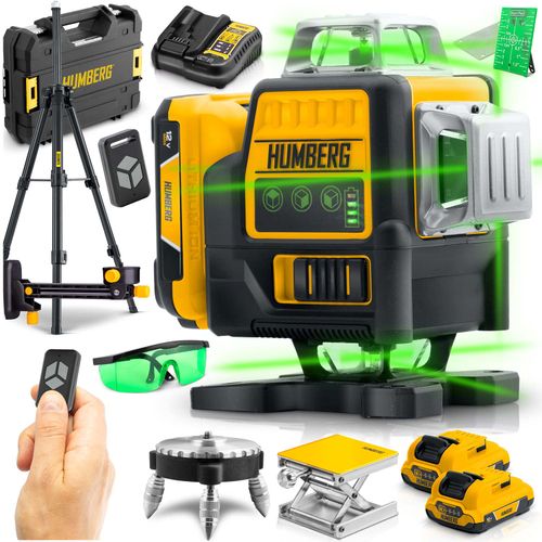 Laser krzyżowy w walizce + statyw Humberg HM-171 na Arena.pl