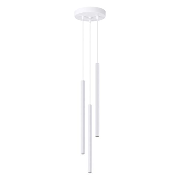 Lampa wisząca ARCHE 3P biała zdjęcie 1