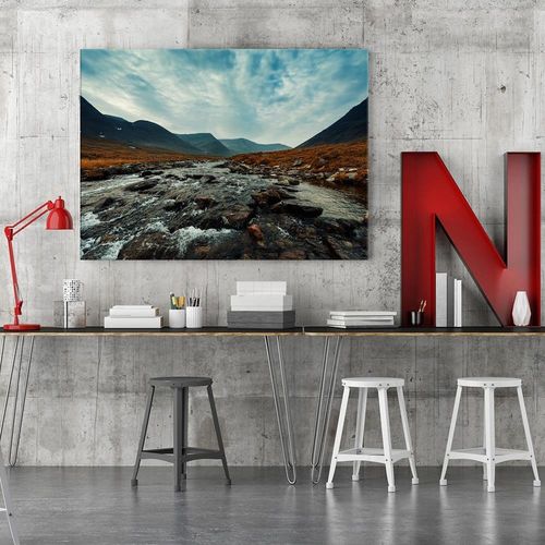 Obraz na płótnie - Canvas, Rwąca rzeka 4 90x60 na Arena.pl