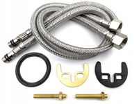 Bateria stojąca umywalkowa kran do umywalki zlewu chromowa niska nablatowa