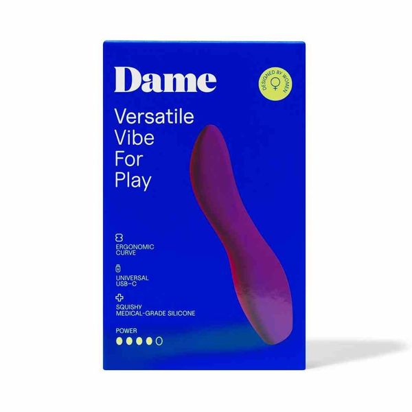 Wibrator Dame Dip 2.0 Śliwkowy zdjęcie 11