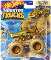 MEGA WREX GOLD Złoty Auto Dinozaur Rex Hot Wheels Truck Monster Trucks 1:64