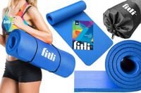 MATA DO JOGI ANTYPOŚLIZGOWA PIANKOWA KARIMATA DO ĆWICZEŃ DUŻA KOMFORTOWA