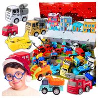 KALENDARZ ADWENTOWY Autka Dzieci Chłopca Samochody 24 el 2025 PREZENT Auta