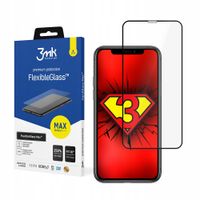 SZKŁO DO IPHONE 11 3MK FLEXIBLEGLASS MAX - CZARNY