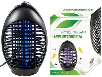 Lampa owadobójcza 230V skuteczna przeciw komarom