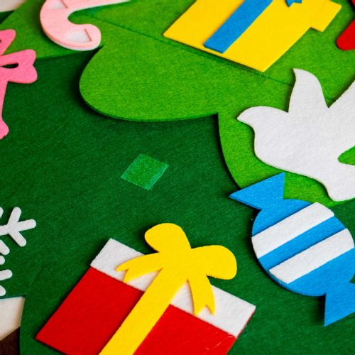Filcowa choinka dla dzieci + ozdoby 26 elementów na Arena.pl