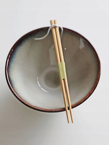 Miska Talerz RAMEN z pałeczkami Ceramiczna Ombres1 L na Arena.pl