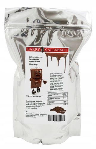 POLEWA Czekoladowa CIEMNA 1 KG do fontann fondue!! ciast wypieków deserowa na Arena.pl