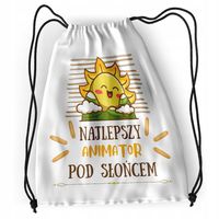 Plecak Sportowy Szkolny Animatora Worek Torba Z Nadrukiem Ze Zdjęciem