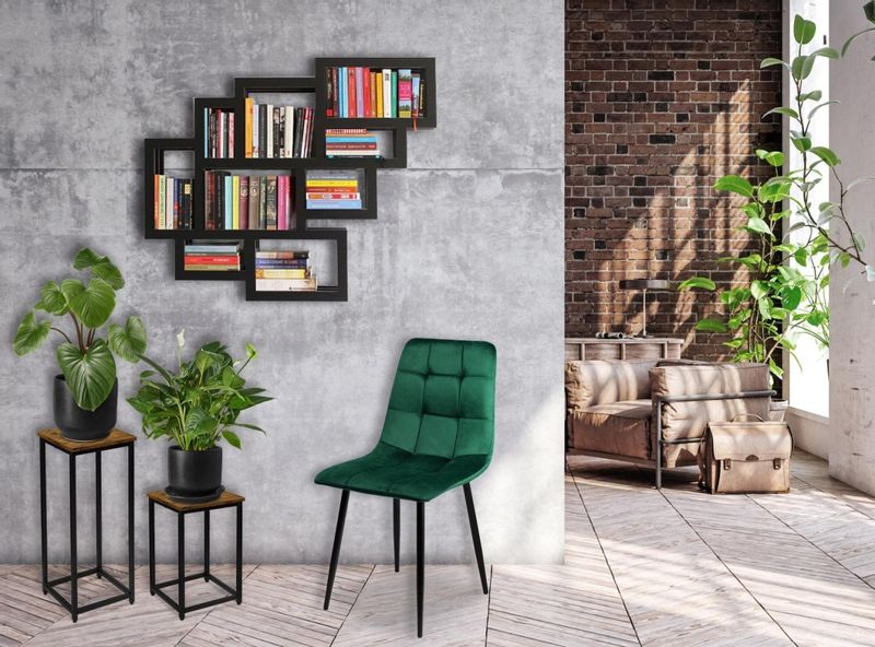 Kwietnik loftowy ARBEN loft czarny 60 cm zdjęcie 6