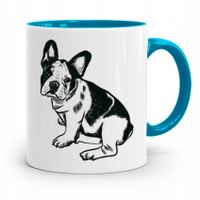 Kubek Błękitny Prezent Dzień Dziecka Piesek Z Nadrukiem Ze Zdjęciem