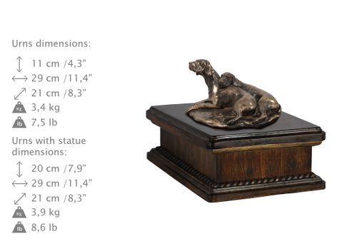 Weimaraner paur- eksluzywna urna na Arena.pl