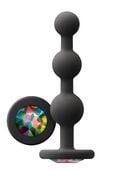glams ripple rainbow gem black