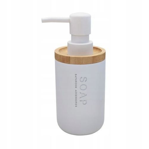 CERAMICZNY DOZOWNIK DO MYDŁA BIAŁY DUSCHY zdjęcie 1