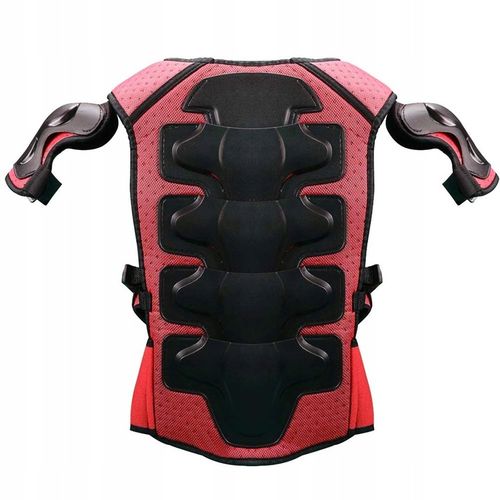 Zestaw zbroi dla dzieci w wieku 5-13 lat czerwony na Arena.pl