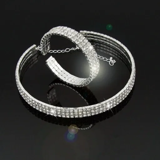 KOMPLET SREBRNY Z CYRKONIAMI BIJOUX 3 zdjęcie 2