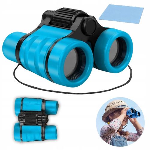 Lornetka Dla Dzieci Zabawkowa 4x30 Podręczna Kieszonkowa Powiększenie Lupa na Arena.pl